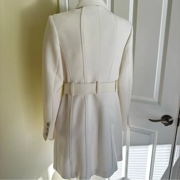 White House Black Market White Coat - Picture 5 of 7